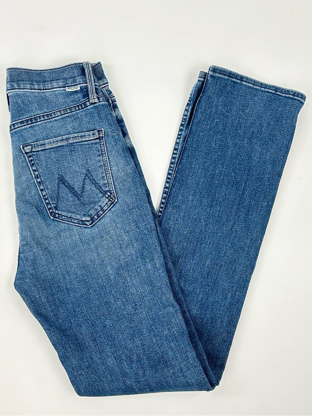 MOTHER High Waisted Rider Skimp Jeans Sorry I’m Staring Size 25